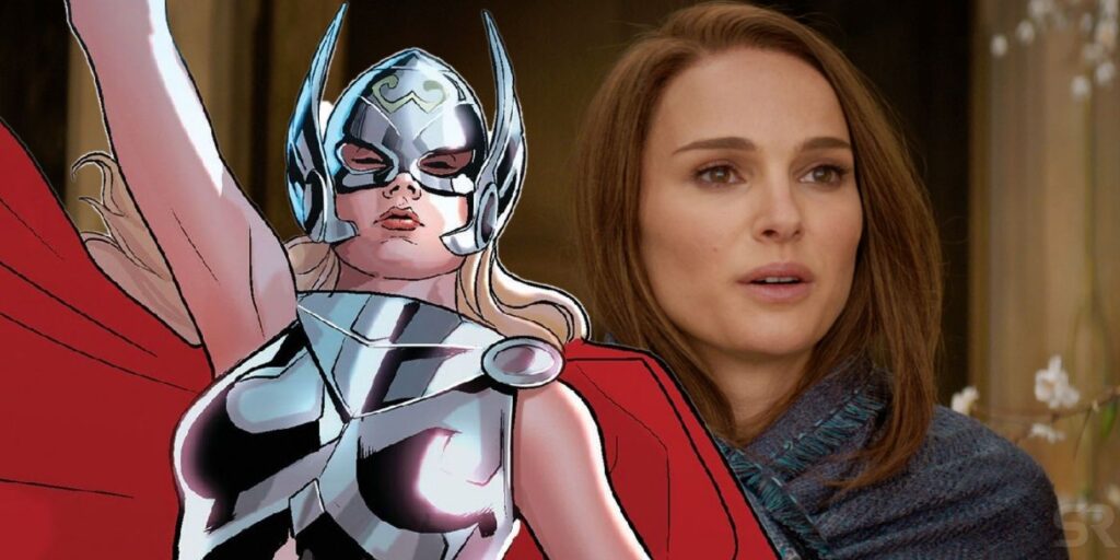 Primer vistazo al disfraz de Thor de Jane Foster revelado en Love & Thunder Merch
