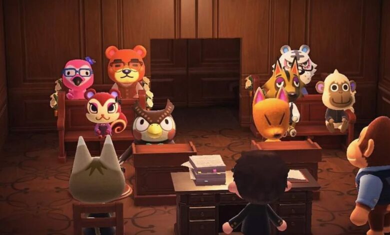 Redd de Animal Crossing es llevado a los tribunales por sus crímenes