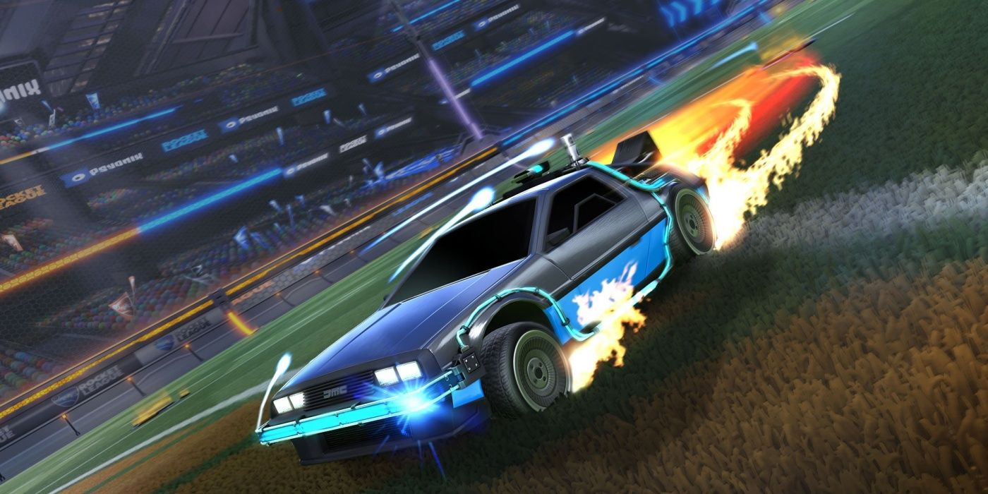 Rocket League trae de vuelta Jurassic World Jeep, DeLorean y más