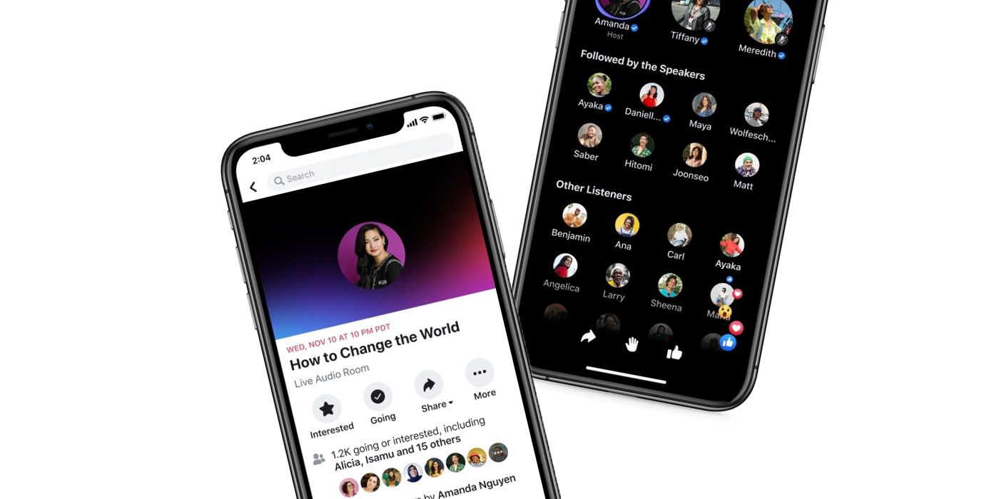 Salas de audio en vivo de Facebook: ¿Qué figuras públicas puedes oír hablar?