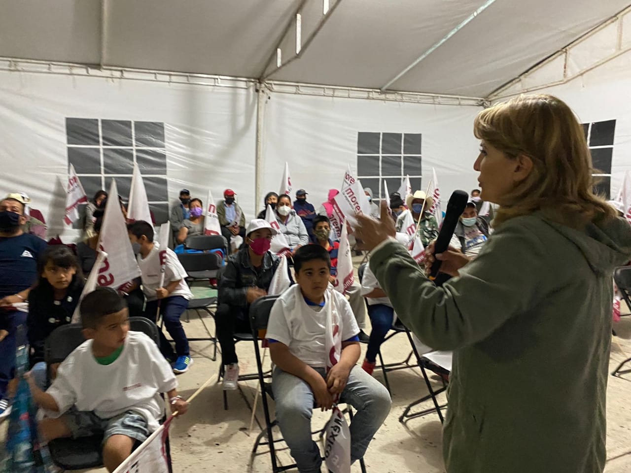 San Juan del Río estará vigilado y seguro en gobierno de Rosy Sinecio.