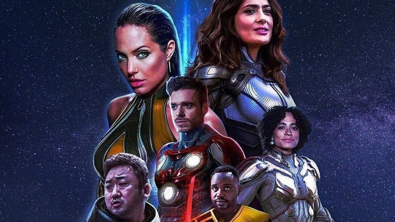 Marvel's Eternals Manga Anime Estilo Chloe Zhao