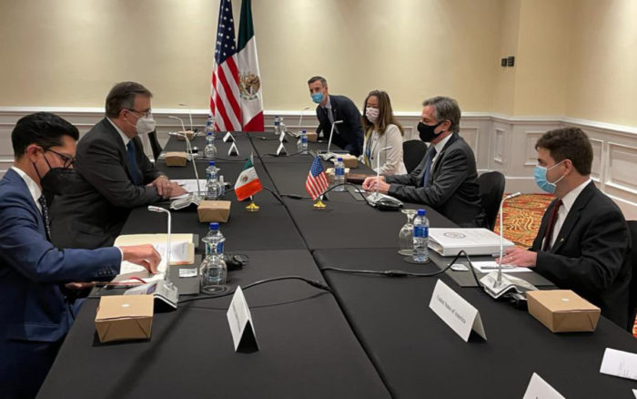 Se reúnen Marcelo Ebrard y Antony Blinken en Costa Rica
