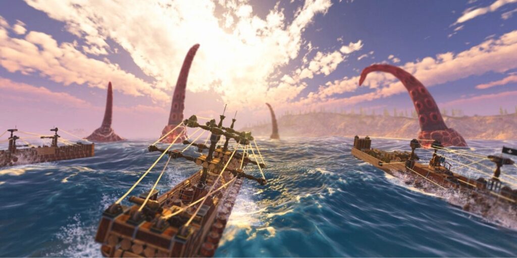 Sea Of Thieves se encuentra con Robocraft en Sea Of Craft |