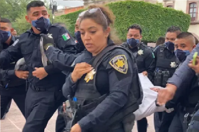 Secretario de Gobierno Juan Martín Granados ordena detener violentamente a líder social Gerónimo Sánchez