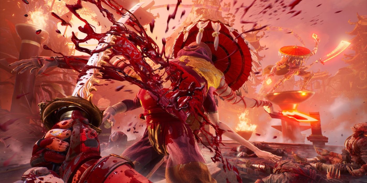 Shadow Warrior 3 parece más violento que Doom Eternal