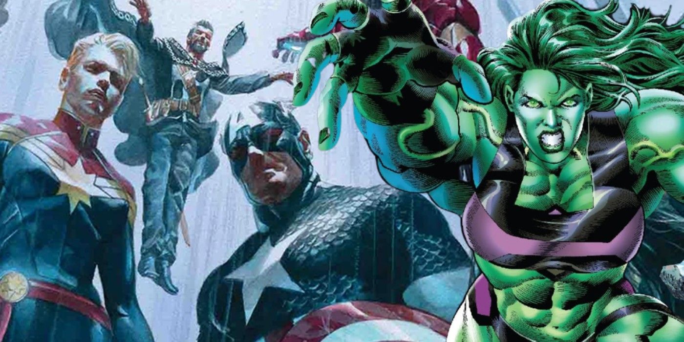 She-Hulk traicionó a los Vengadores para salvar a Hulk |