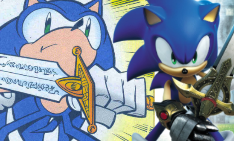 Sonic era un caballero en los cómics mucho antes de los videojuegos