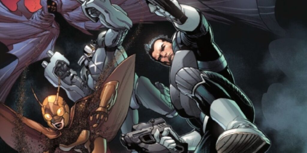 Squadron Savage recluta a Punisher para proteger la nueva realidad de Mephisto