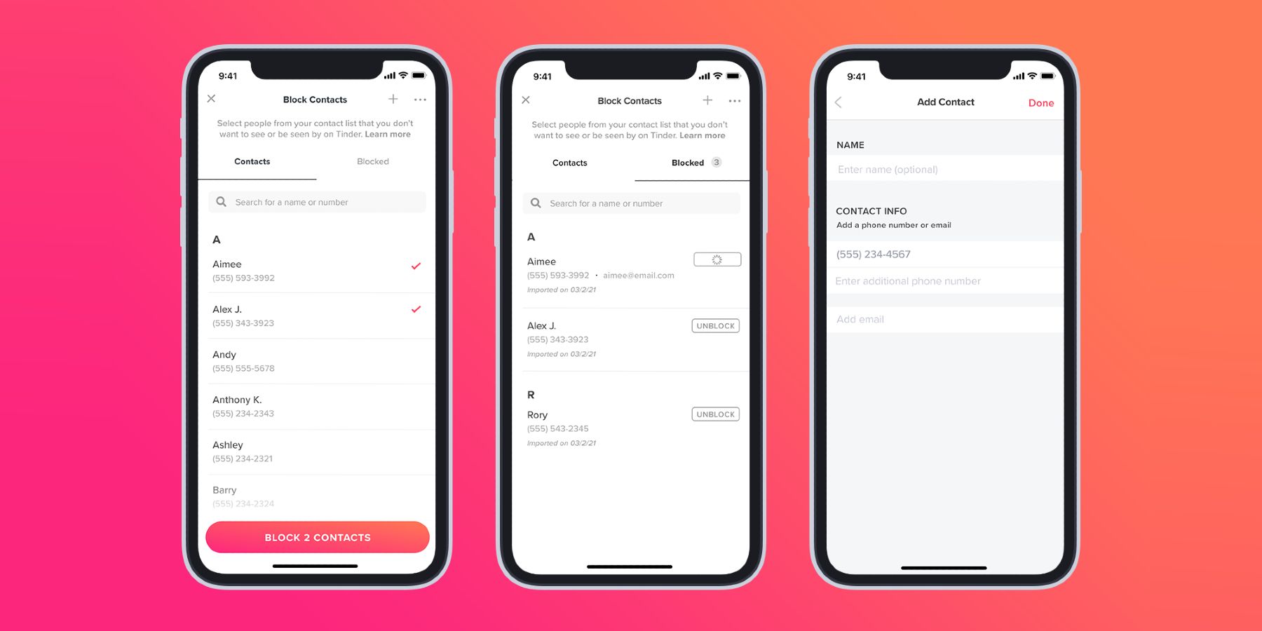 Tinder: Cómo bloquear a un ex, un familiar o un compañero de trabajo