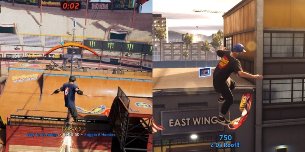 Todos los mapas de Tony Hawk's Pro Skater 2, clasificados |