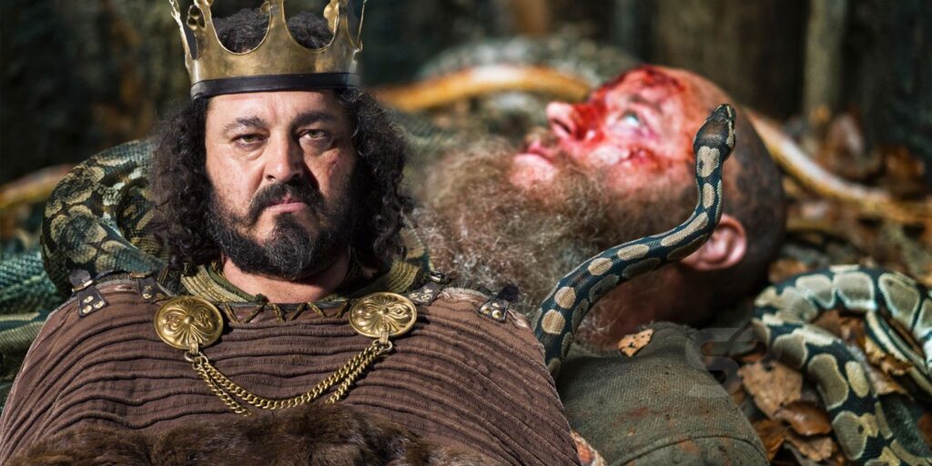 Vikingos: el pozo de las serpientes en la vida real y lo que salió mal en el programa