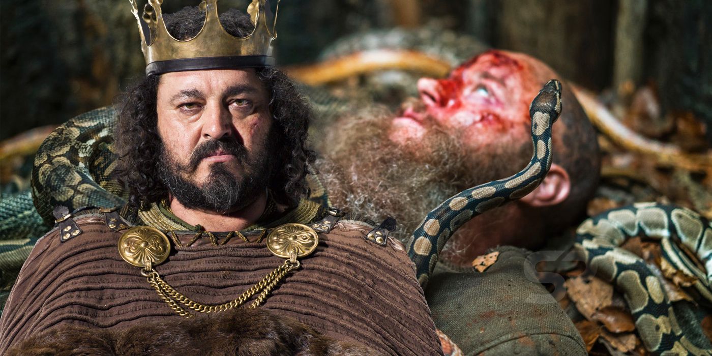 Vikingos: el pozo de las serpientes en la vida real y lo que salió mal en el programa