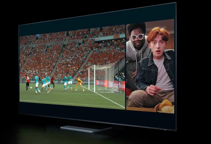 La función ‘multiview’ permite dividir la pantalla y visualizar varios tipos de contenido al mismo tiempo: desde ver estadísticas a estar en una videollamada.