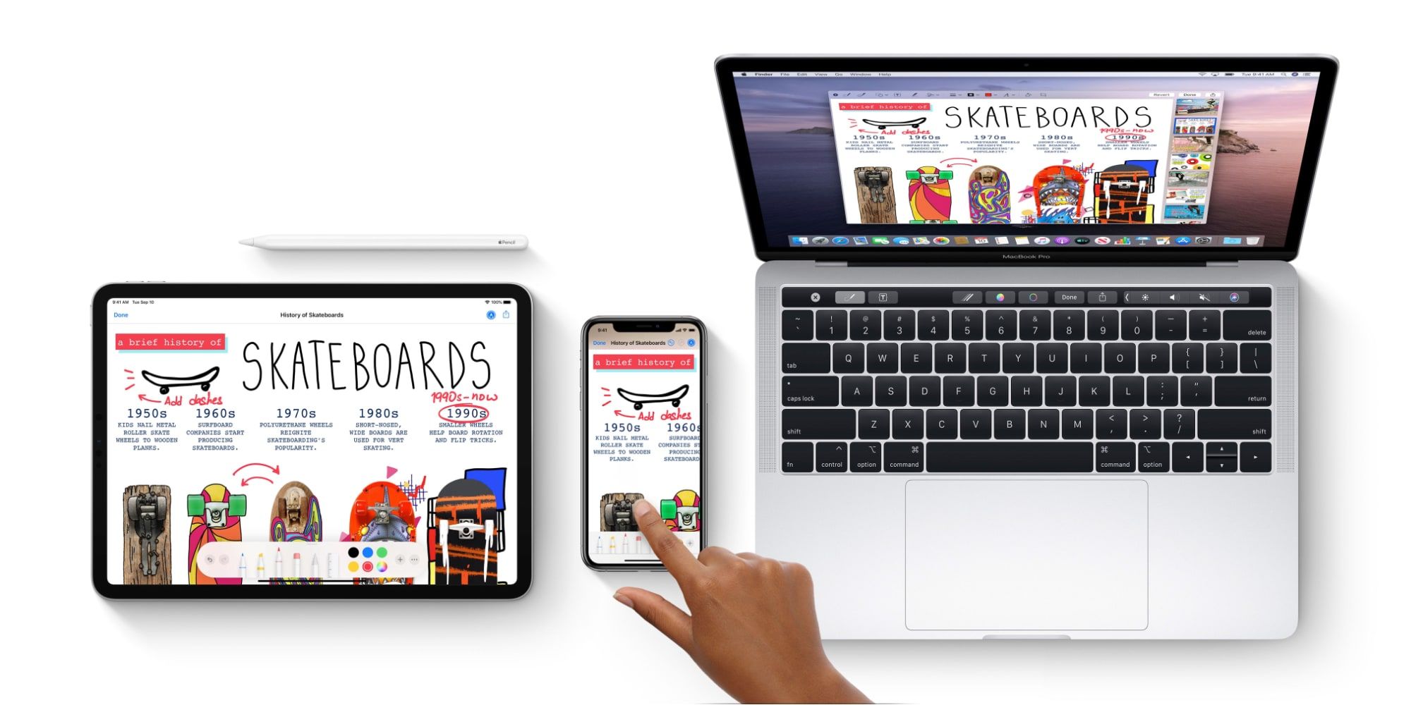 iMac: Cómo insertar instantáneamente bocetos, fotos y escaneos de iPhone