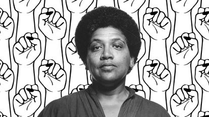 La poeta y activista Audre Lorde.