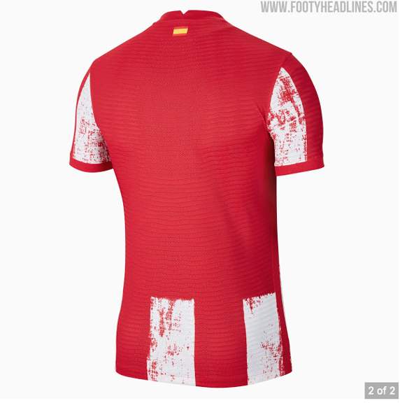 La nueva primera equipación del Atlético de Madrid de la temporada 21/22.