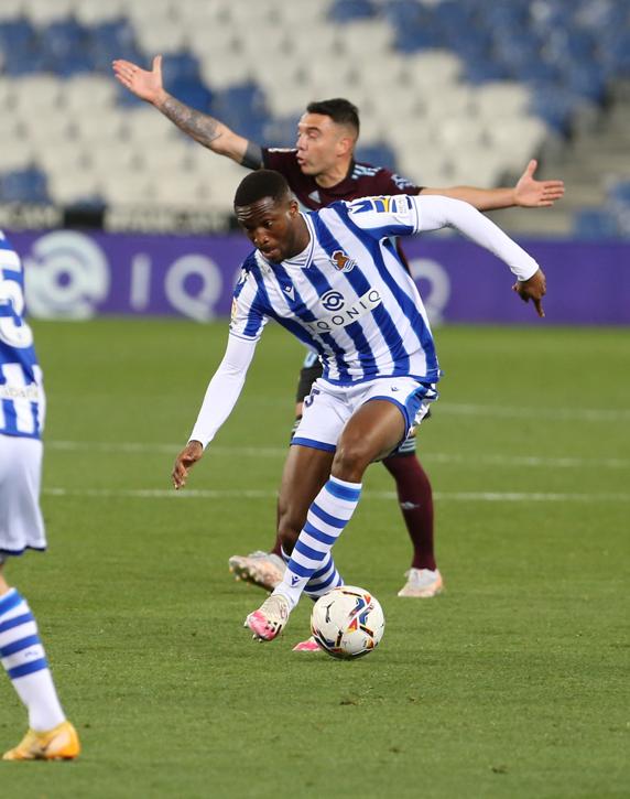 Modibo Sagnan, contra el Celta