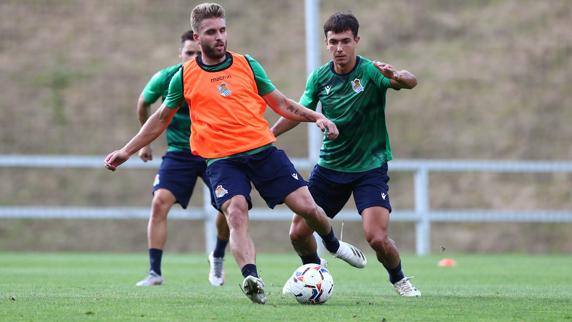 Entrenamiento de la Real Sociedad en Zzubieta 24-08-20 Fotos Real Sociedad Kevin Rodrigues Zubimendi