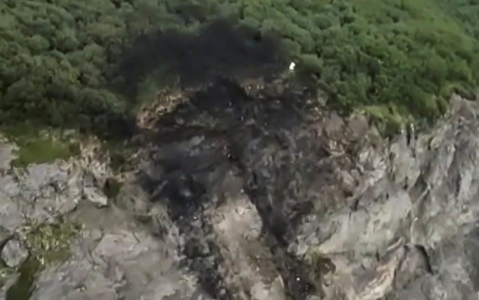 Hallan los cuerpos de los pasajeros del avión accidentado en el este de Rusia