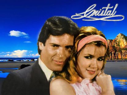 El cartel de 'Cristal', su gran éxito en 1985.