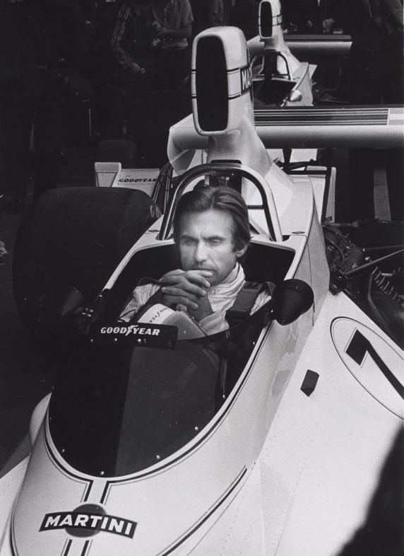 Carlos Reutemann, en su época en Martini Brabham