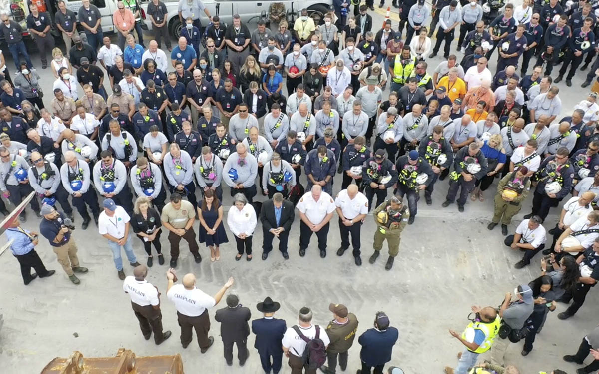 Aumentan a 64 los fallecidos por el derrumbe de edificio en Miami