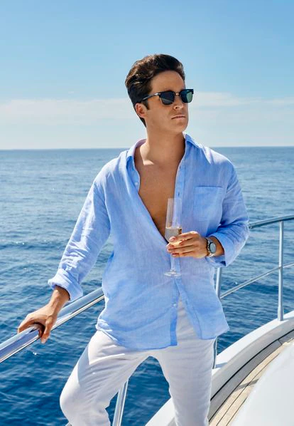 Boneta confiesa que llegó a estar obsesionado con el cantante durante la grabación de la serie.