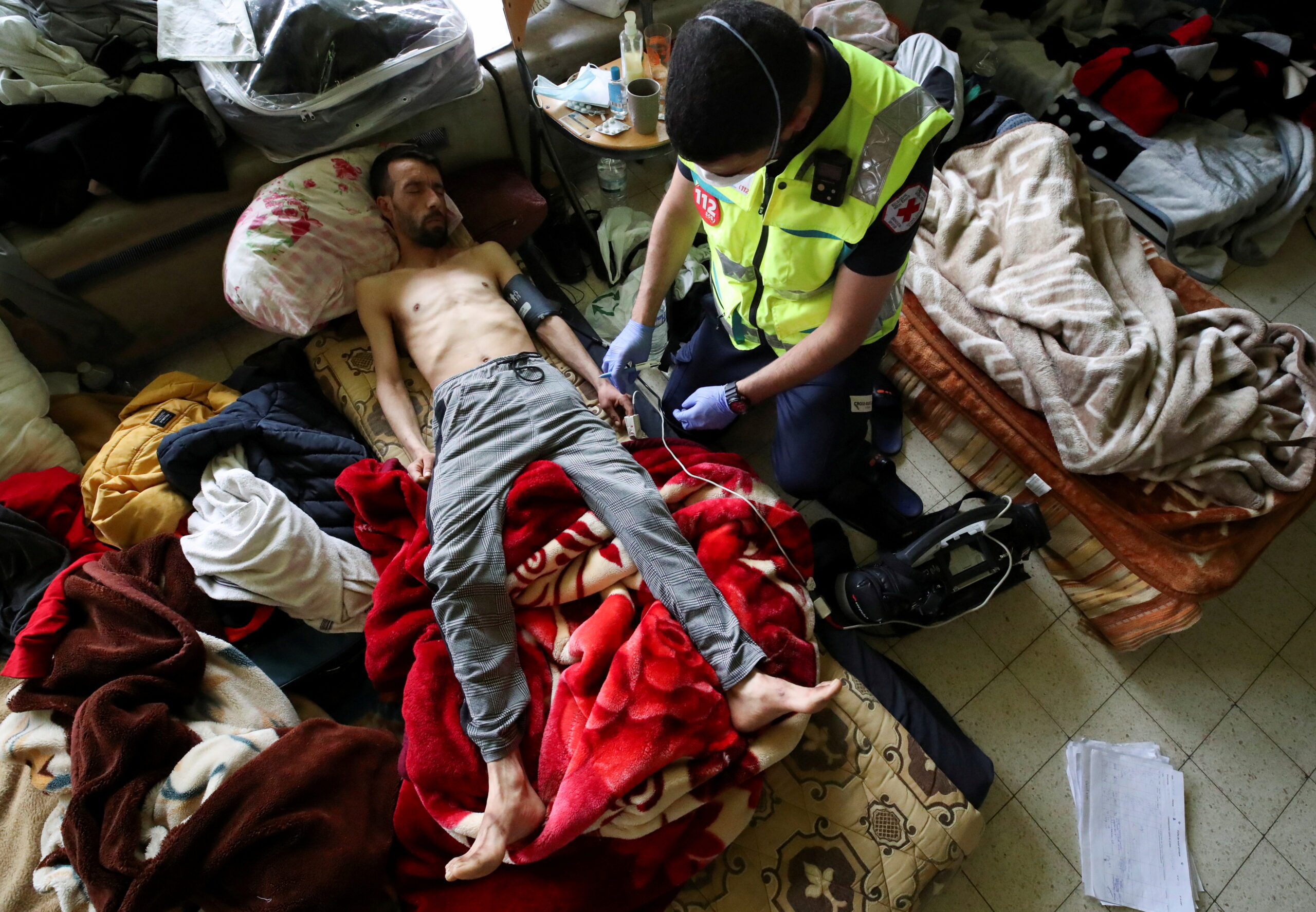 Los sin papeles de Bélgica plantean una dura huelga de hambre para reclamar su regularización