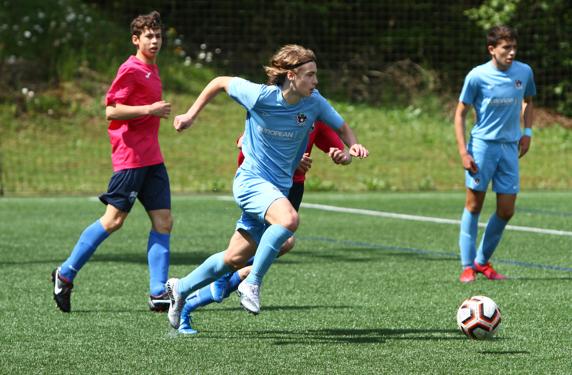 Markel Peral, jugador del Antiguoko fichado por la Real