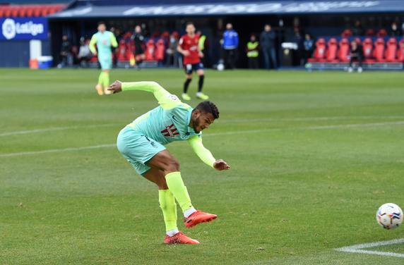 Luis Suárez anotó nueve tantos en su primera temporada en Granada