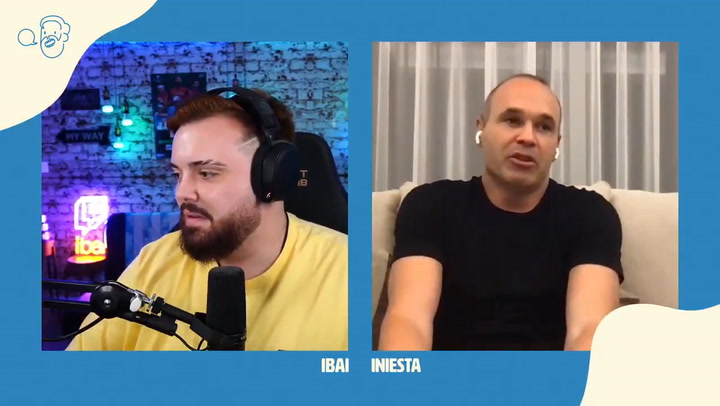 Iniesta, a Ibai: Iniesta, a Ibai: