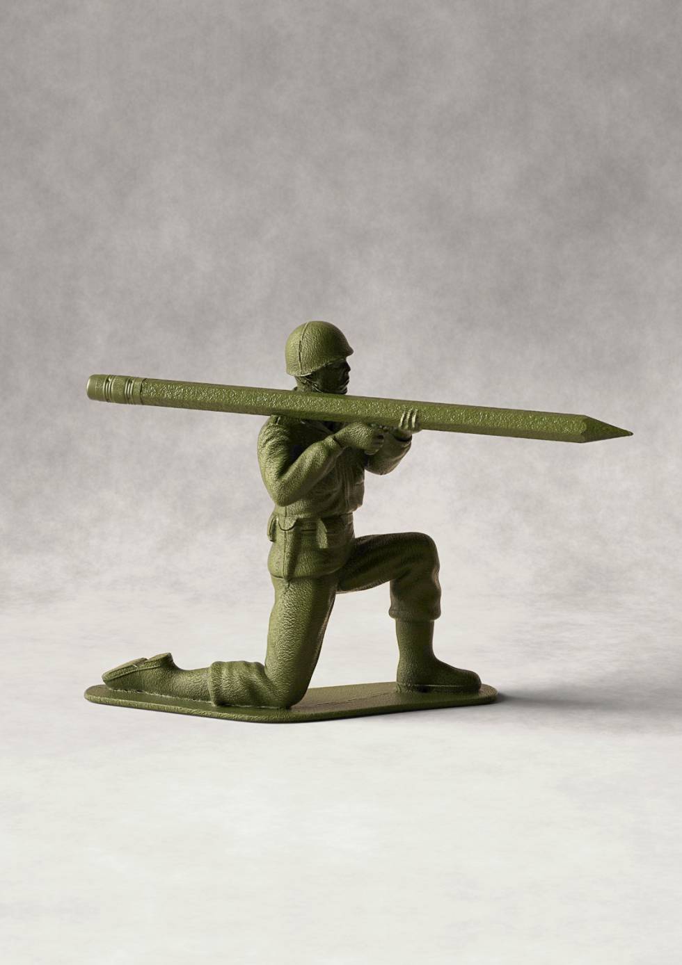 'Soldat', un 'print' de Guillem Casasús.