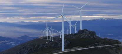 Parque eólico El Redondal Fase II, en León.