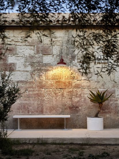 Uno de los cuidados rincones del nuevo espacio de arte. 