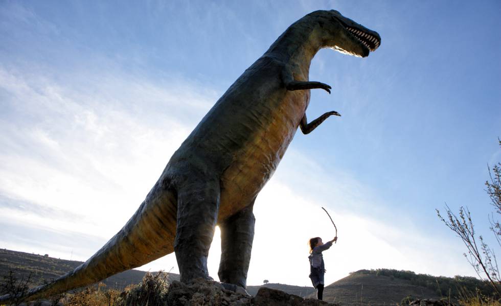El yacimiento paleontológico Virgen del Campo, en Enciso (La Rioja).