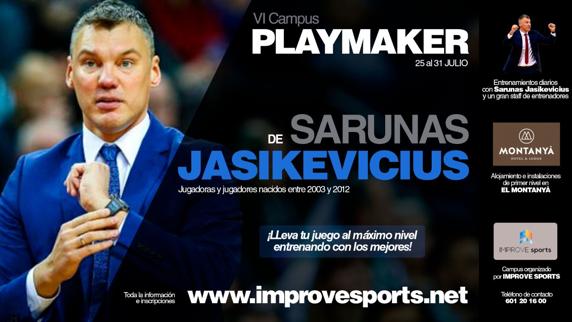 Cartel oficial del Campus Playmaker