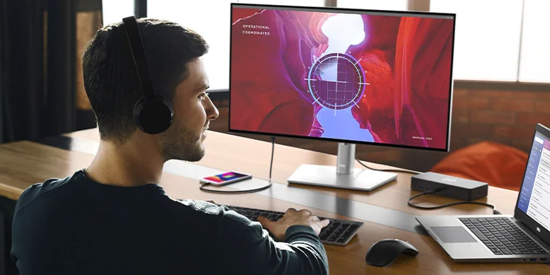 El último monitor UltraSharp de Dell es una gran pantalla para su oficina en casa