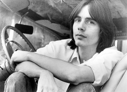 El cantante a principios de los años setenta, cuando publicó su primero disco.