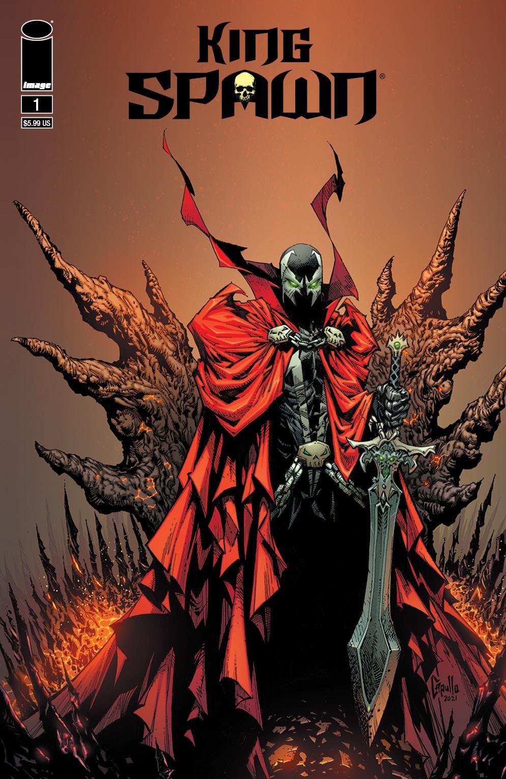 King Spawn 1 Capullo McFarlane CUBIERTA_E King Spawn 1 Capullo McFarlane CUBIERTA_E