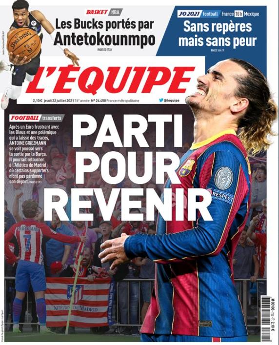 Portada de L'Equipe