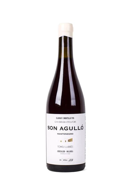 EspañaSon Agulló2018. Tinto. Binissalem(Mallorca). Can Verdura.100% manto negro. 13% vol.Precio: 35 euros.