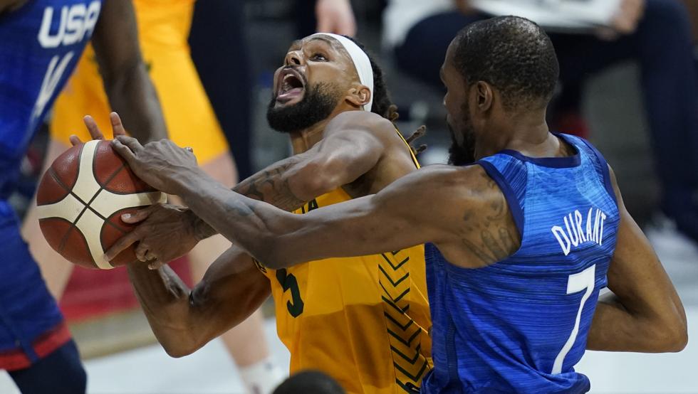 Australia ha superado a Estados Unidos en un partido de preparación para los Juegos de Tokio