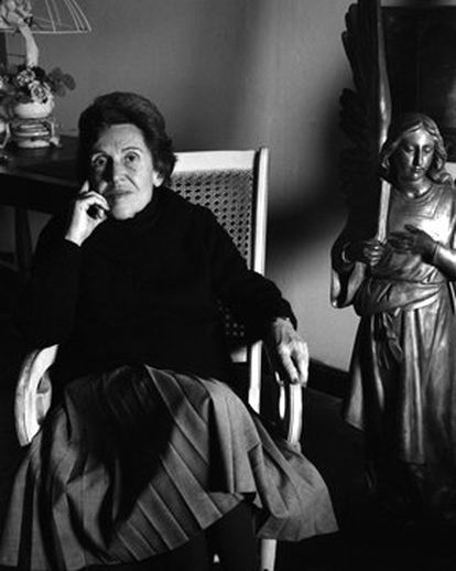 La escritora uruguaya Armonía Somers.