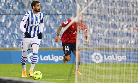 Willian José, ante Osasuna