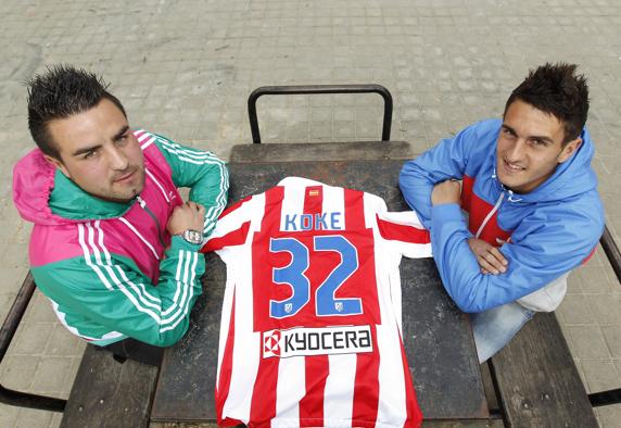 Borja y Koke en un reportaje de Mundo Deportivo.