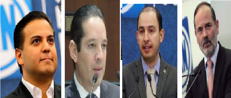 Cuatro buscan liderazgo nacional del PAN; Pancho sin consenso, Zepeda capaz, Marko cerca de la reelección