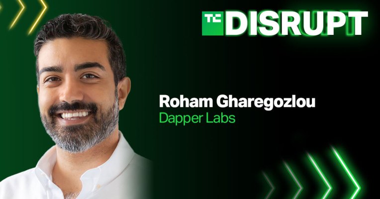 El CEO de Dapper Labs, Roham Gharegozlou, viene a Disrupt