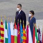 DVD1062 (15/07/2021) Los reyes de España presiden un homenaje a las víctimas de la Covid 19 en el Palacio Real en Madrid. ANDREA COMAS