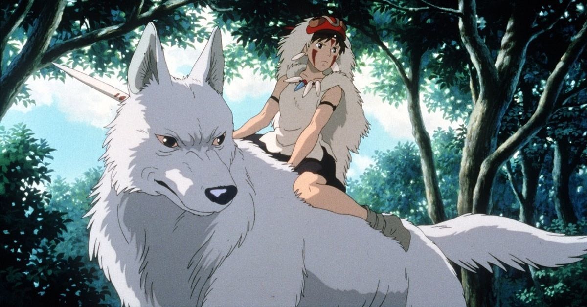 Princesa Mononoke Studio Ghibli Hayao Miyazaki Princesa Mononoke Studio Ghibli Hayao Miyazaki